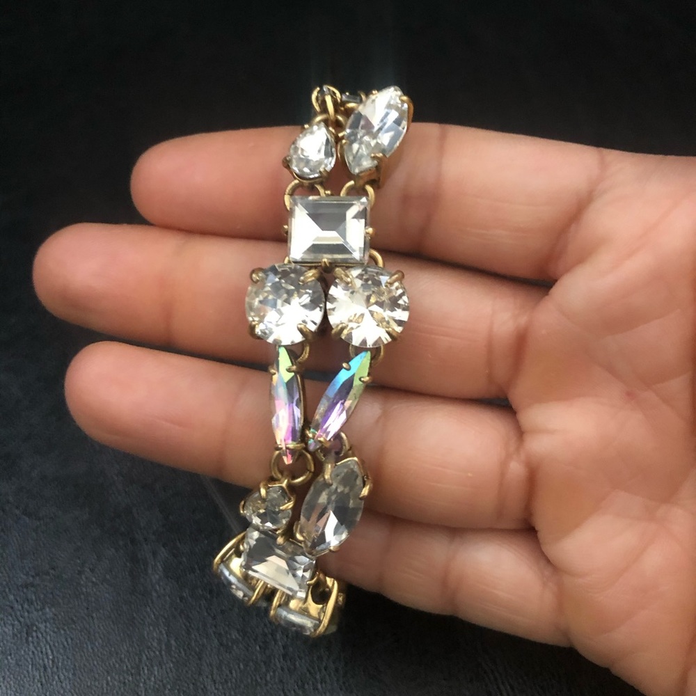 JCrew crystal bracelet